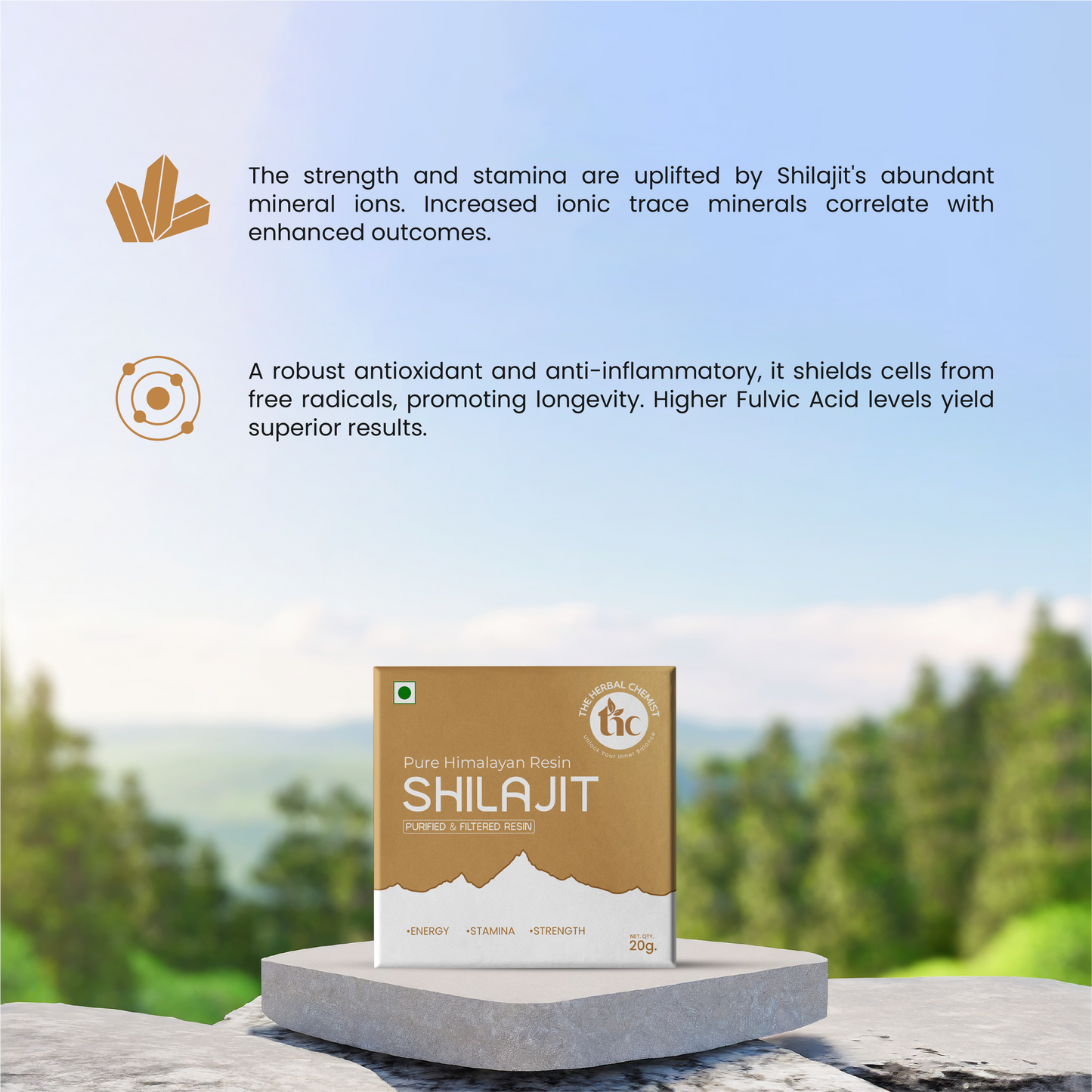 Pure Himalayan Shilajit Resin