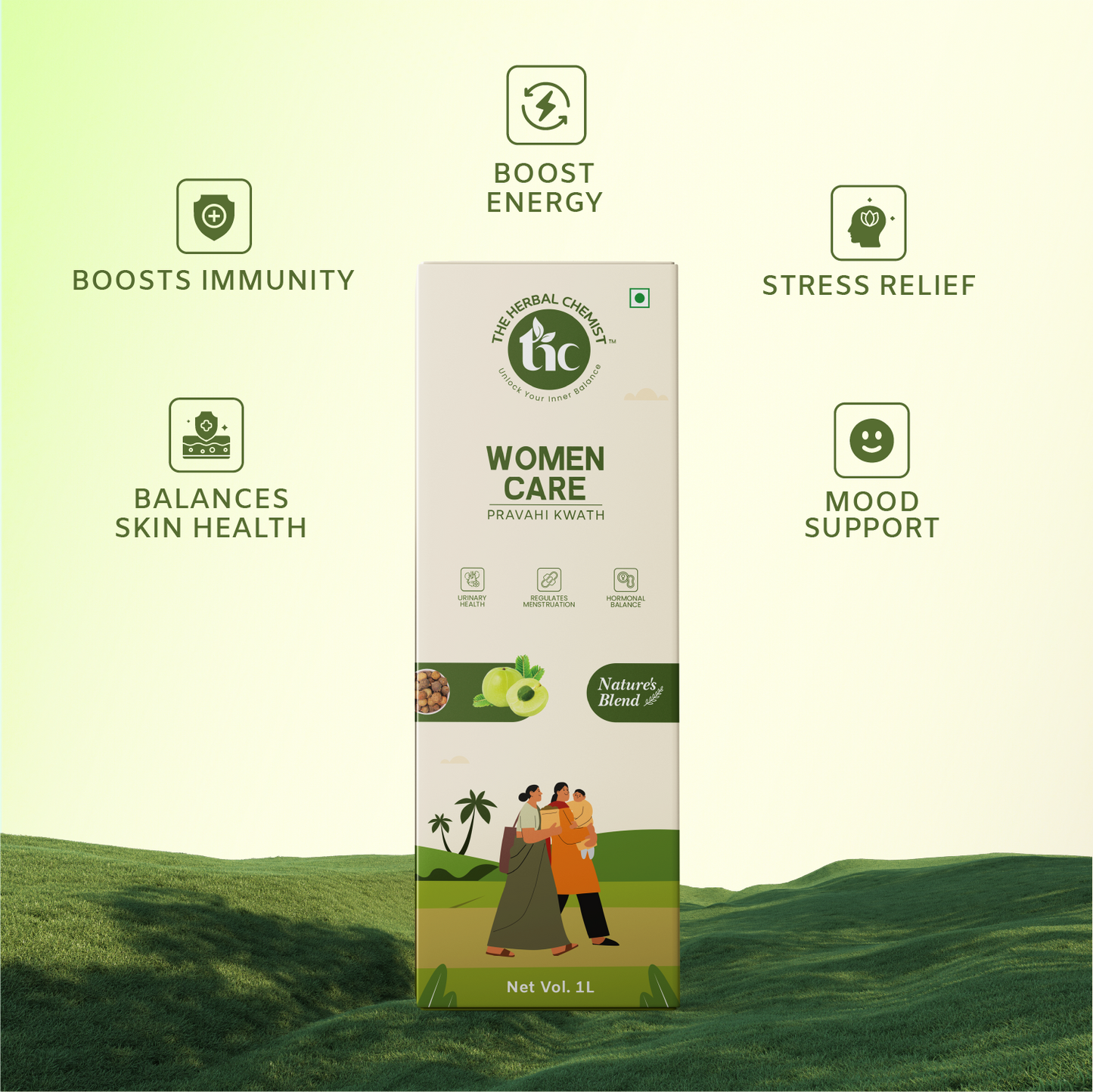Women Care Pravahi Kwath - 1000ml