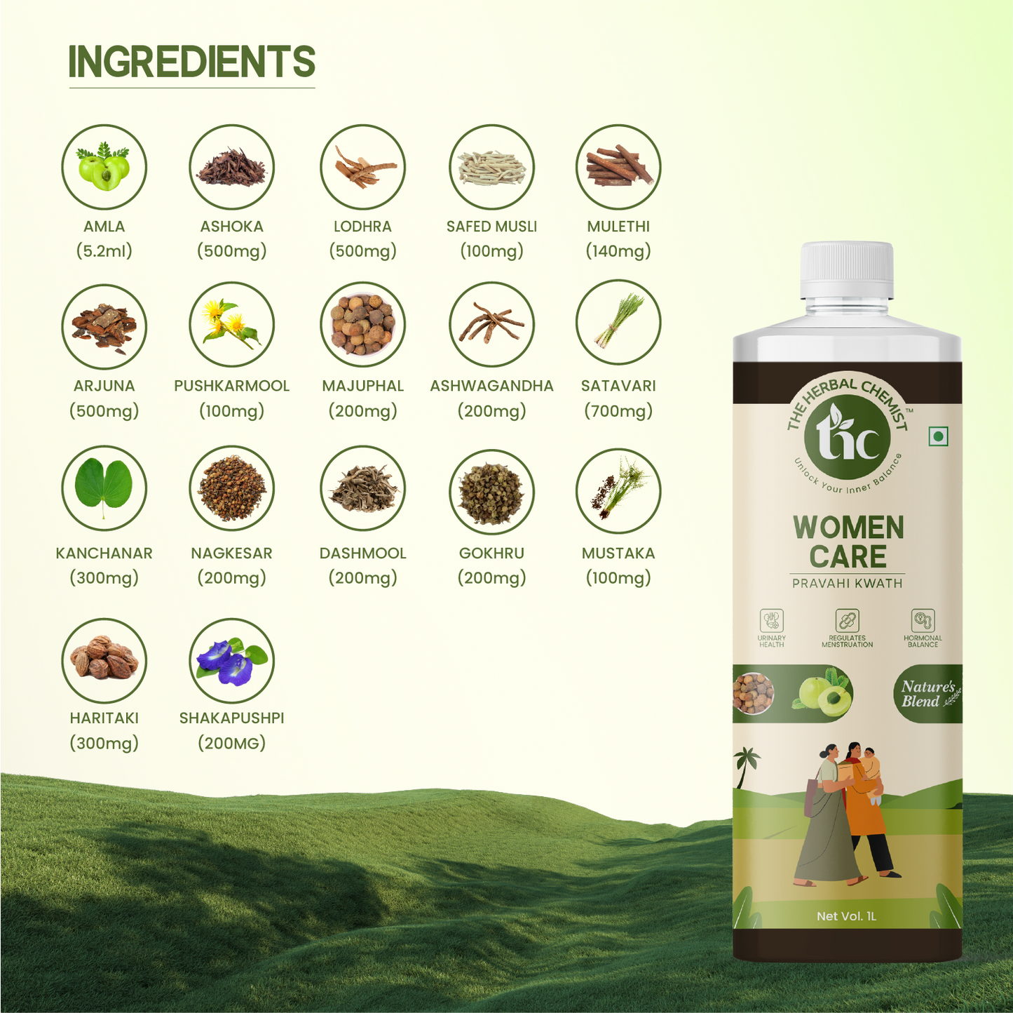 Women Care Pravahi Kwath - 1000ml