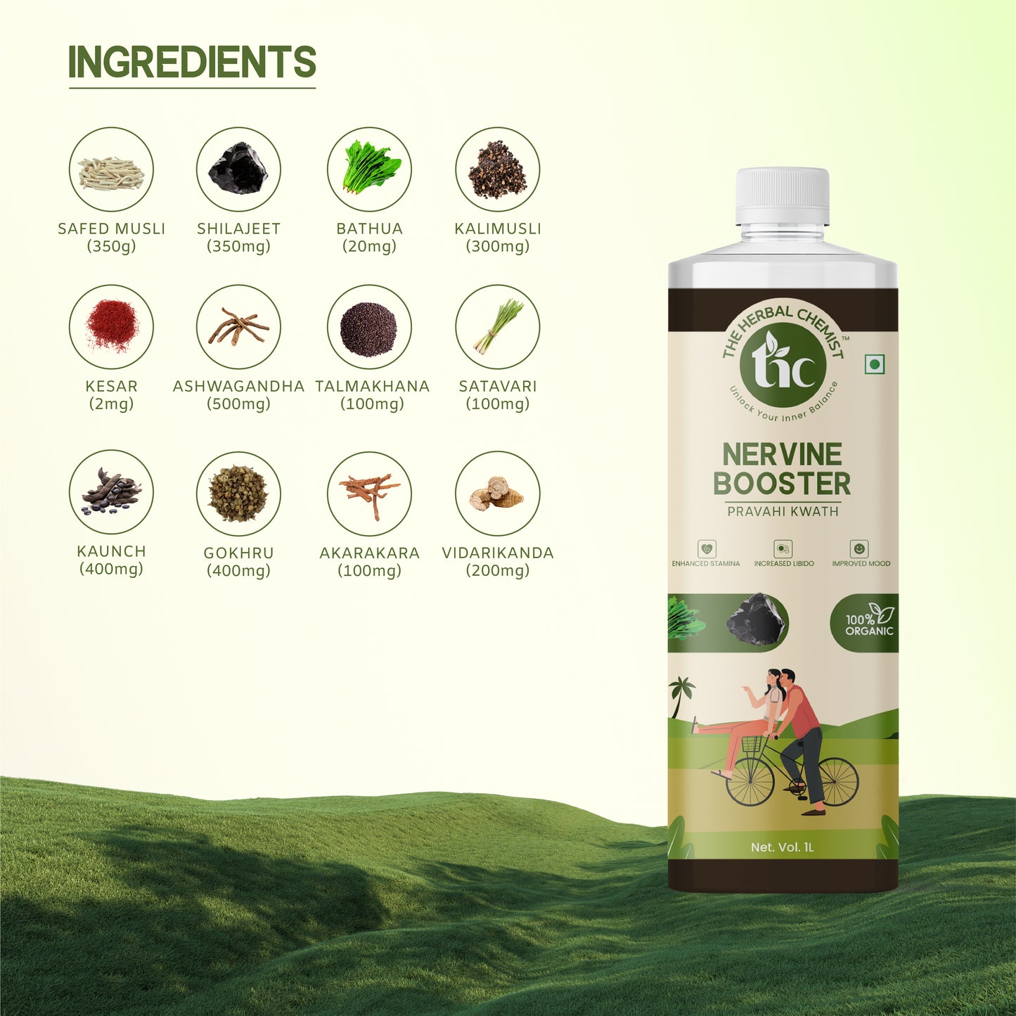 Nervine Booster Pravahi Kwath