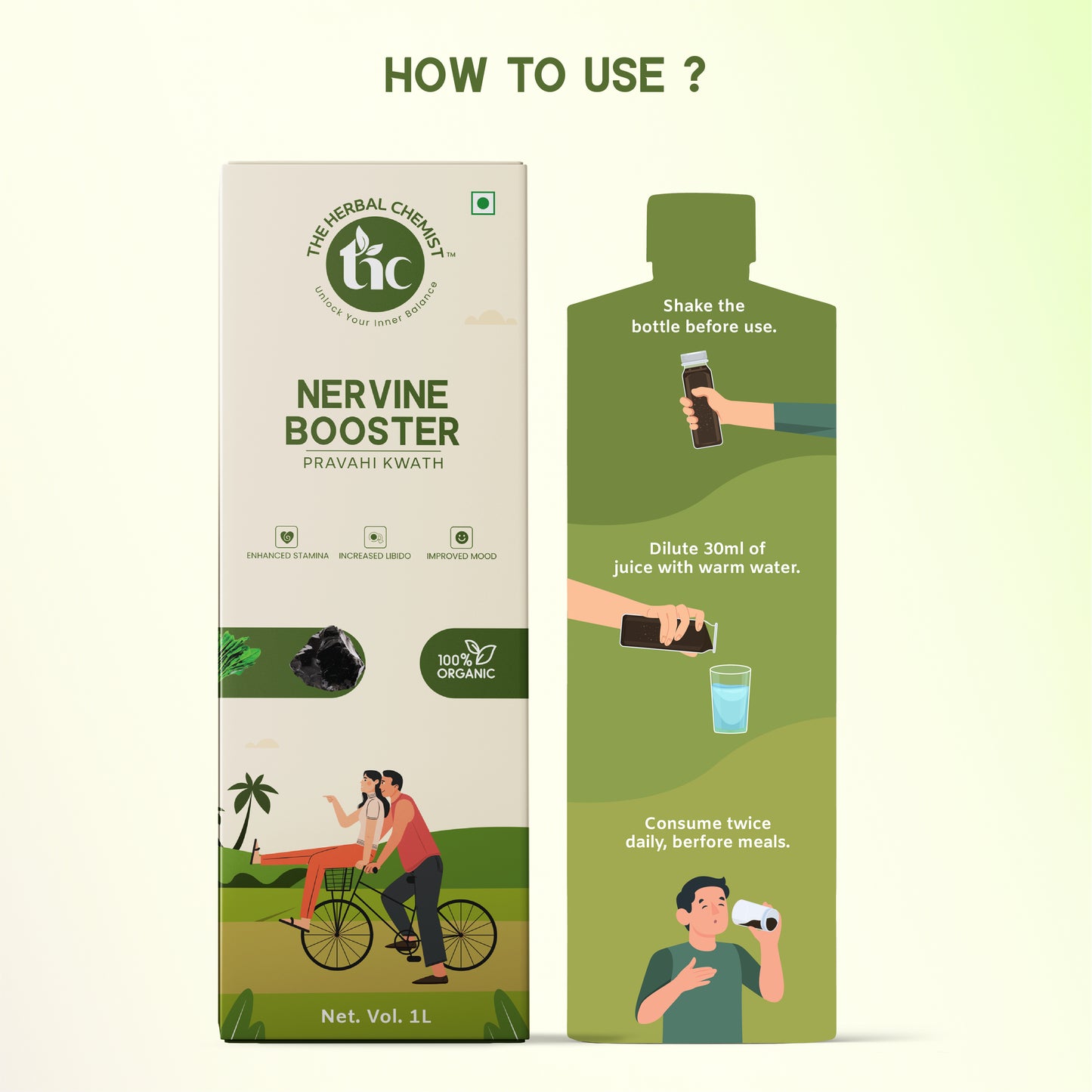 Nervine Booster Pravahi Kwath