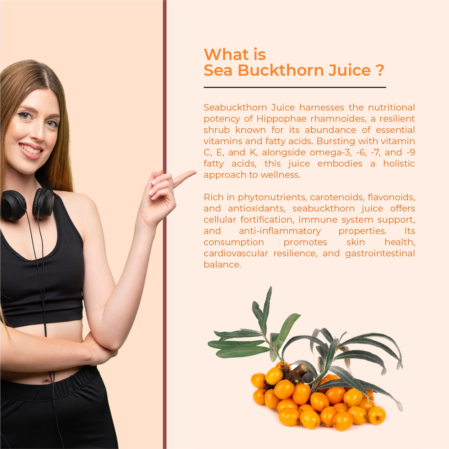 Seabuckthorn Juice - 1000ml