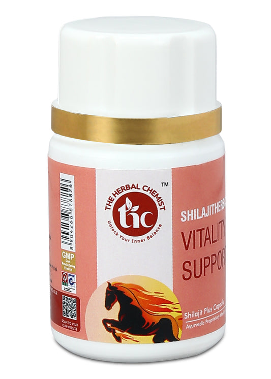 Shilajitherbchem Vitality Support – 20 Capsules